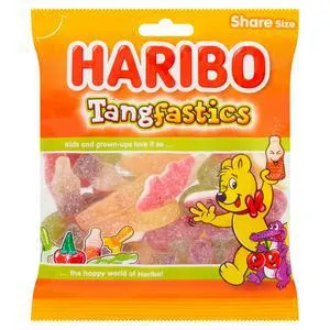 Haribo Tangfastics Sour Sweets Bag 175g