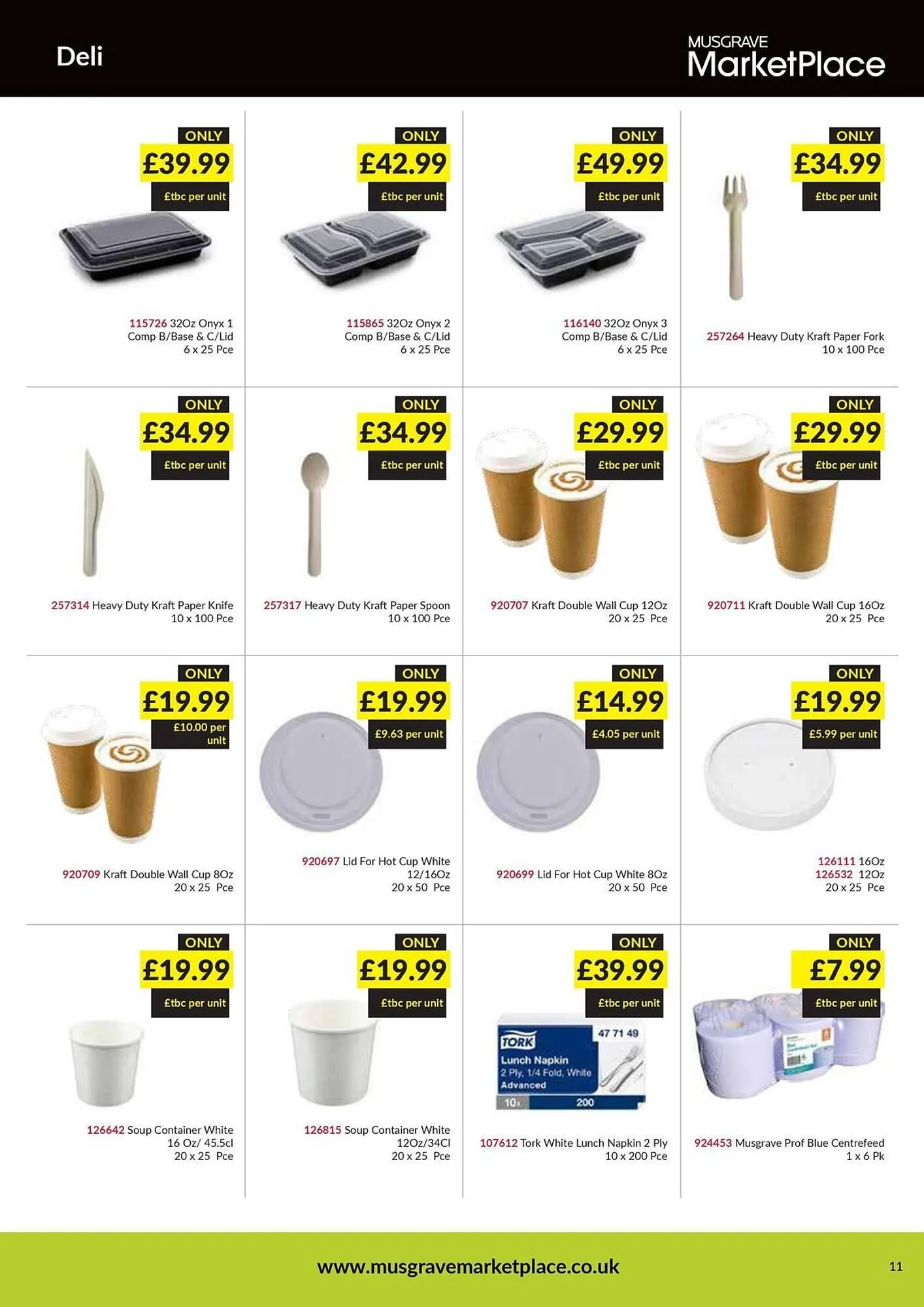 Musgrave MarketPlace leaflet from 16 February to 8 March 2026 - Catalogue Page 11