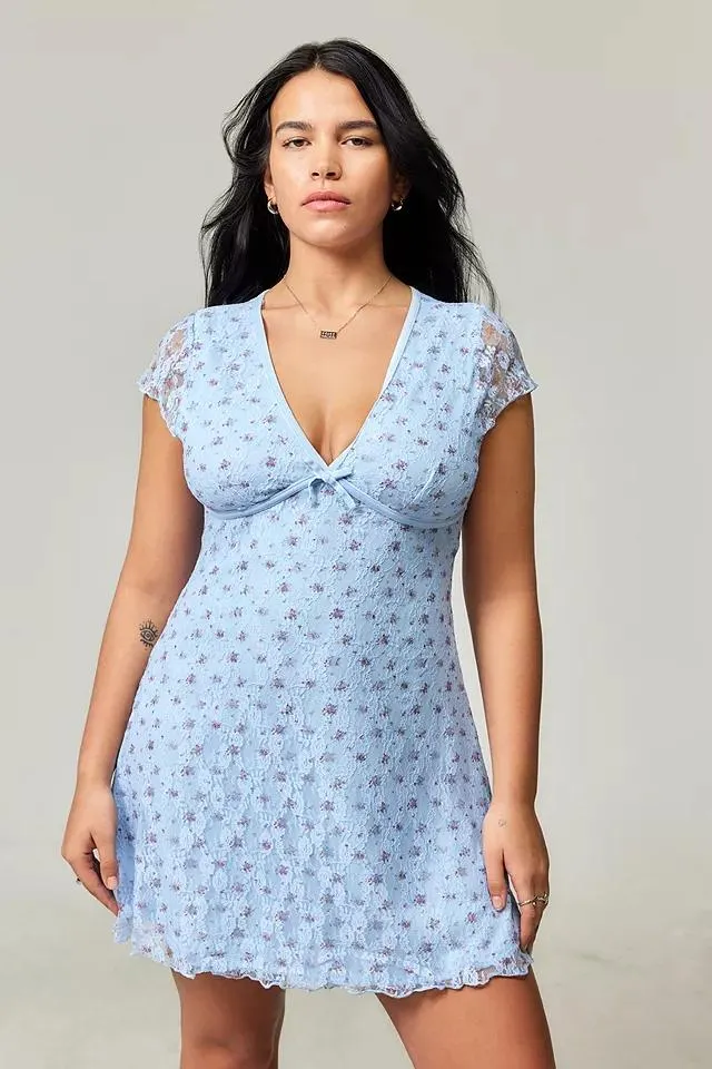 Kimchi Blue Madison Floral Midi Dress