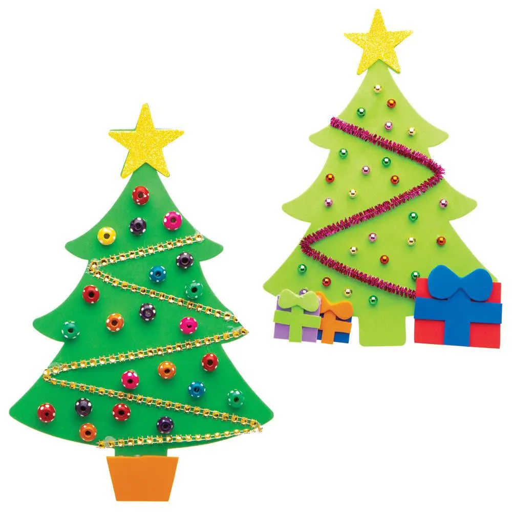 Christmas Tree Foam Blanks Classpack