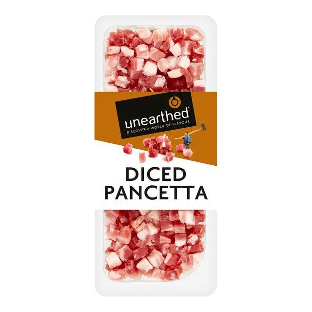 Unearthed Diced Pancetta 2 x 77g