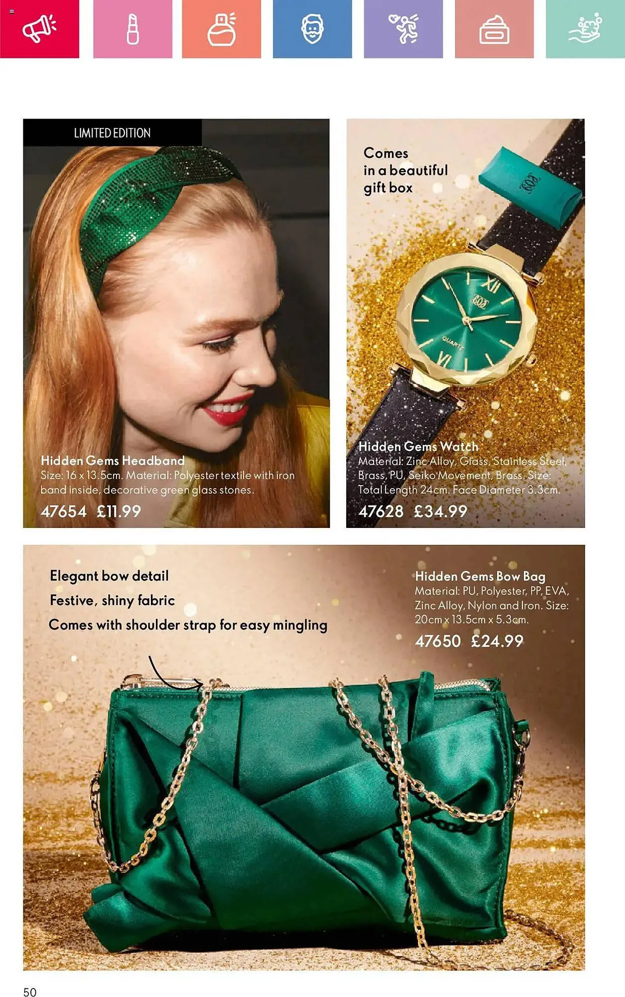 Oriflame leaflet from 13 February to 5 March 2025 - Catalogue Page 50
