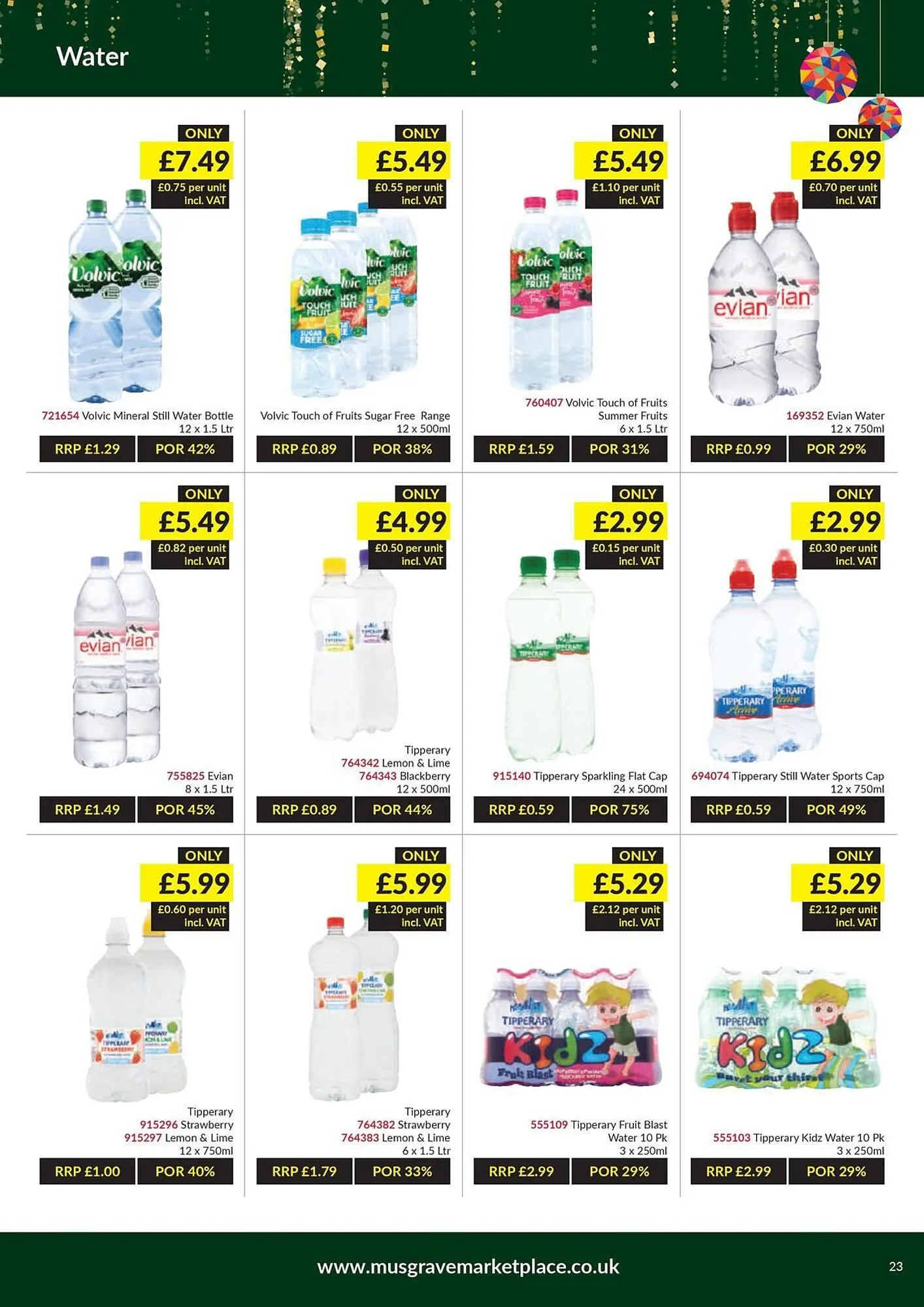 Musgrave MarketPlace leaflet from 21 November to 10 December 2023 - Catalogue Page 23