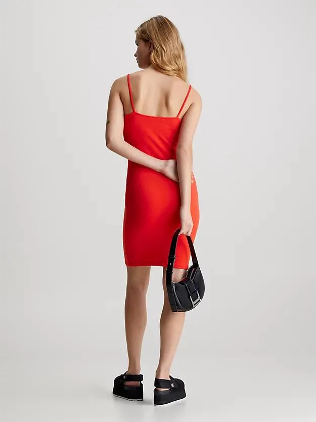 Slim Textured Knit Mini Dress