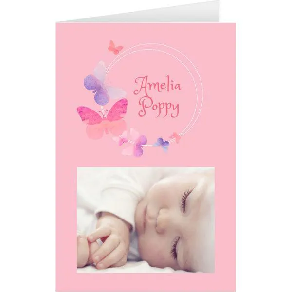 Watercolour butterflies