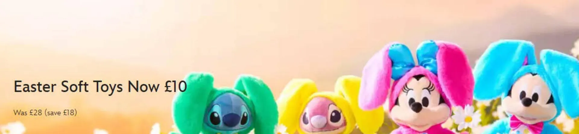 Disney Store leaflet - 1