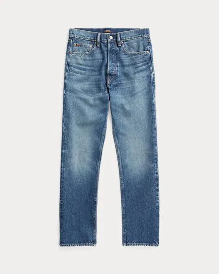 High-Rise Relaxed Straight Crop Jean