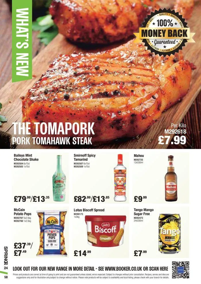 Catering Guide Spring 2024 from 11 March to 28 May 2024 - Catalogue Page 58