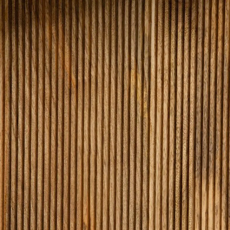 Natural Wood 200cm Curved Dining Table