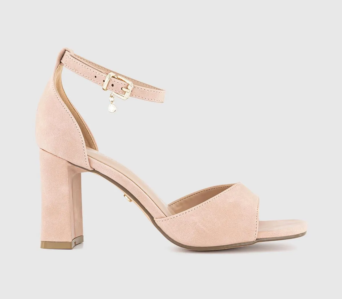 Hearts 2 Part Block Heeled Sandals