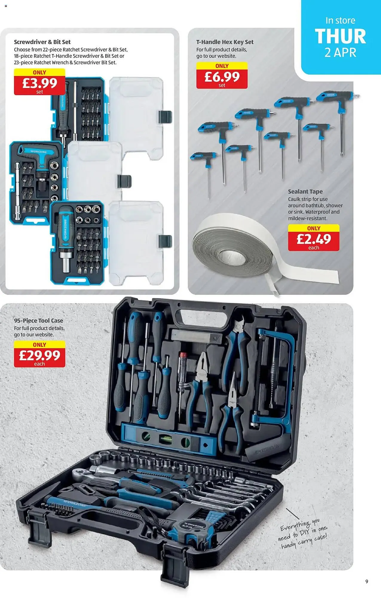 Aldi leaflet from 26 March to 2 April 2026 - Catalogue Page 9