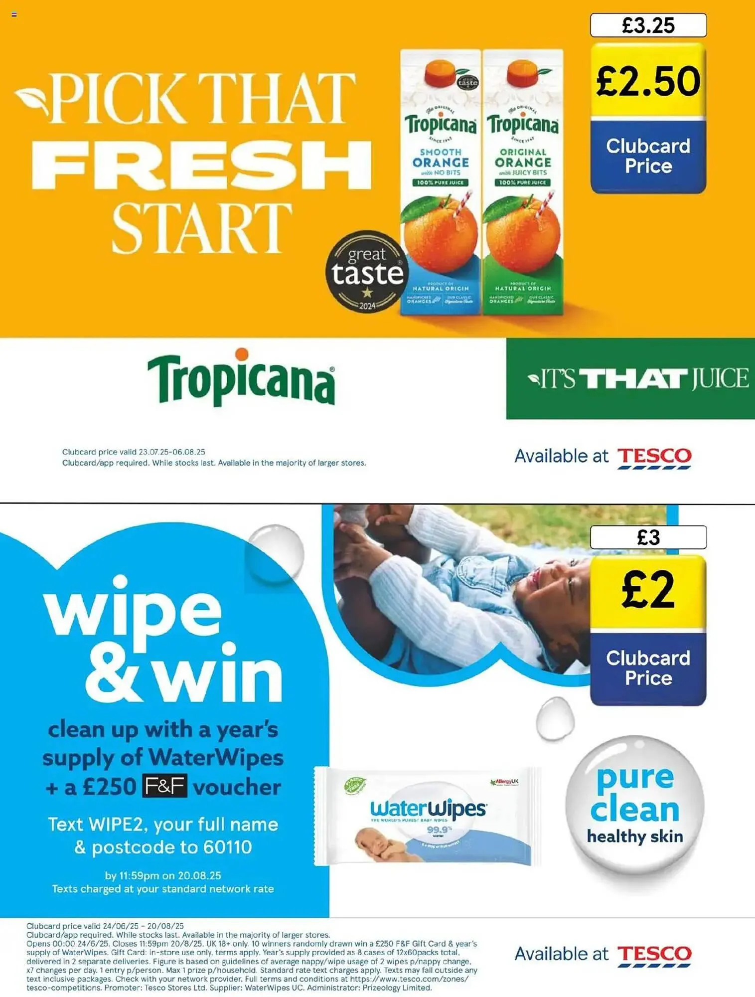 Tesco leaflet from 10 July to 1 September 2025 - Catalogue Page 36
