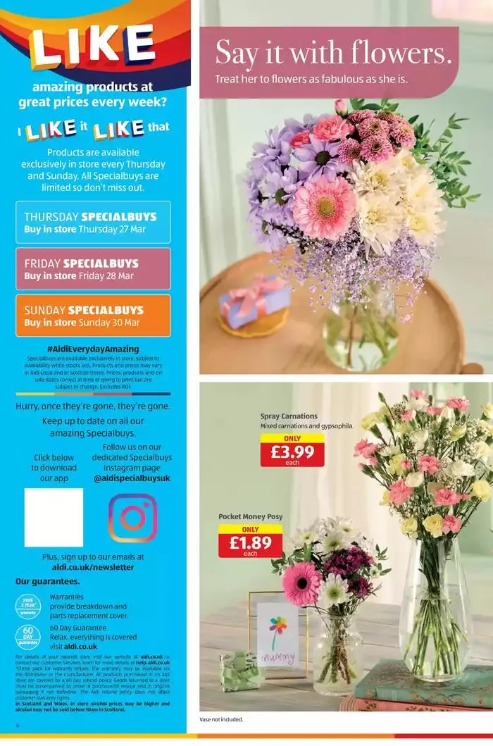 Aldi weekly offers from 27 March to 30 March 2025 - Catalogue Page 4