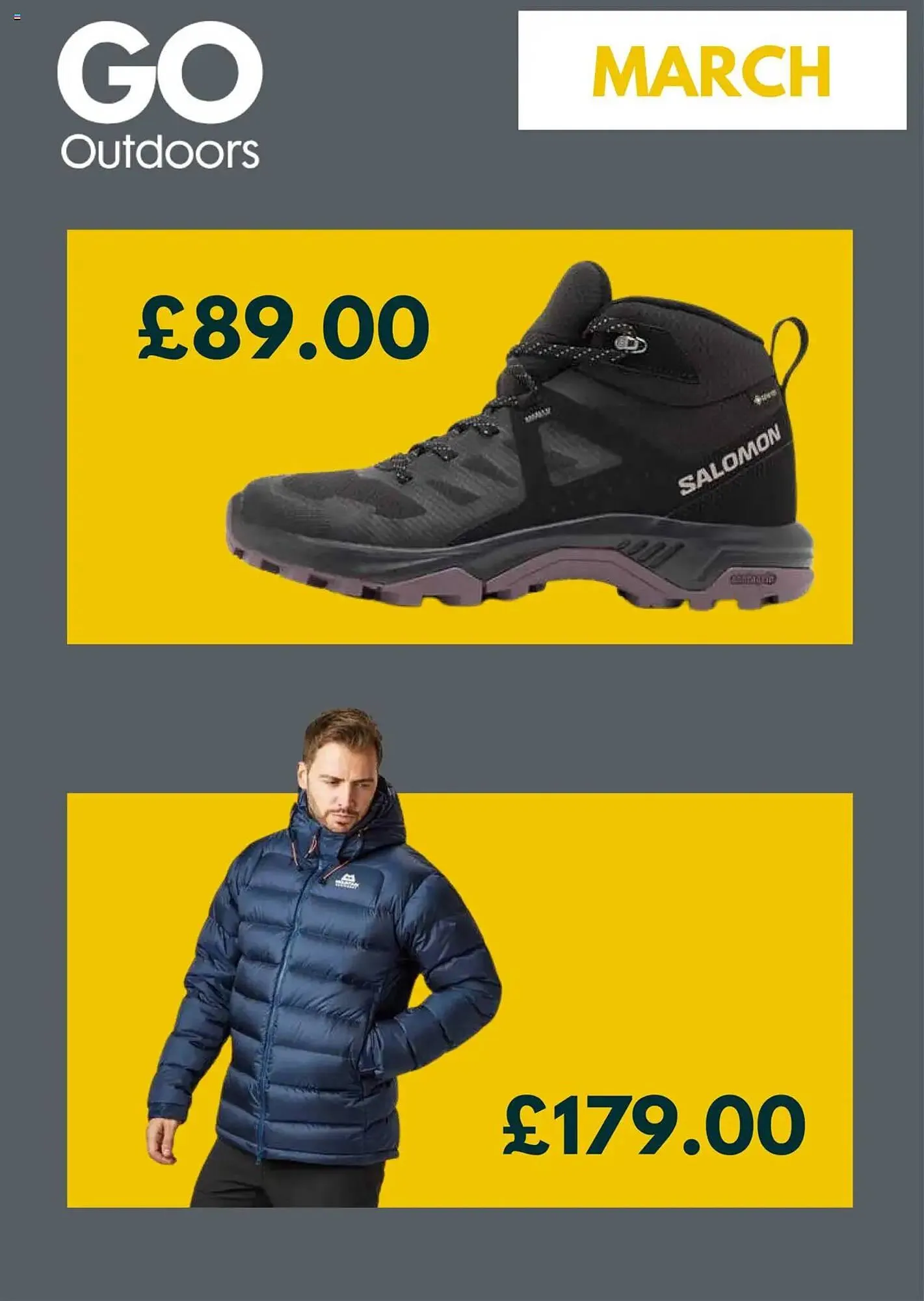 GO Outdoors leaflet from 4 March to 4 April 2025 - Catalogue Page 3