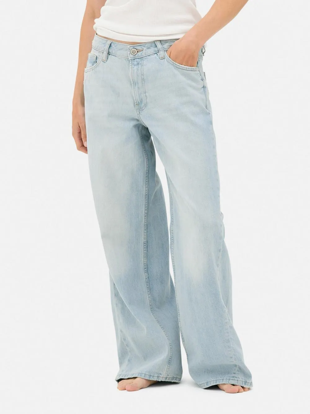 Mid-Rise Baggy Jeans | Short - Long Lengths