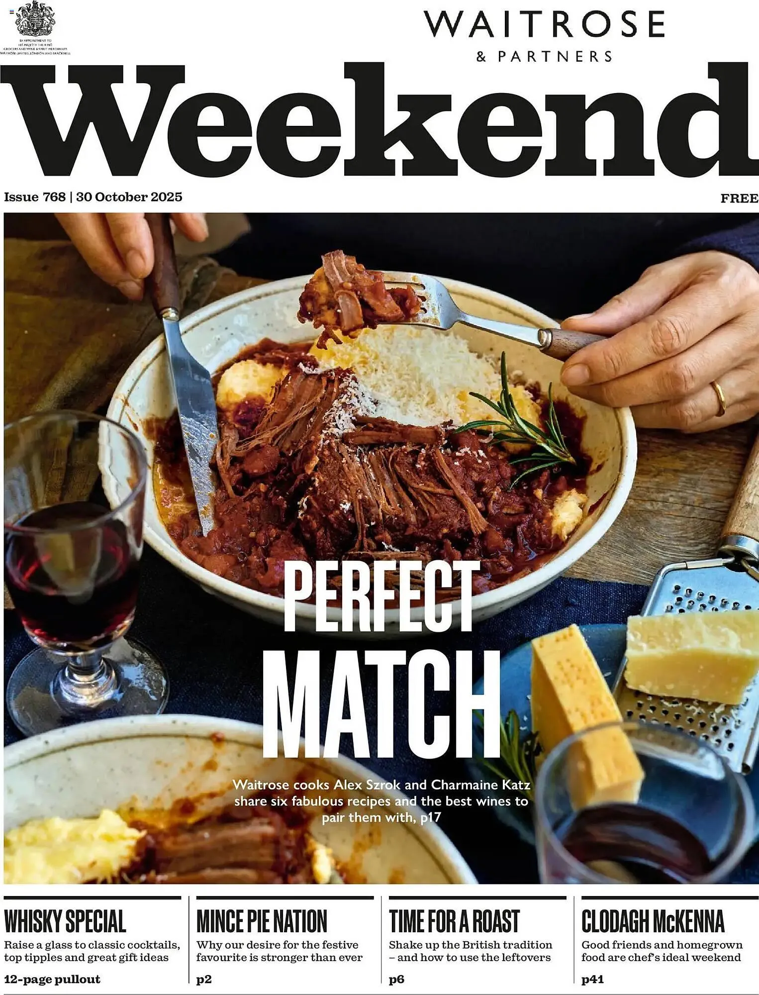 Waitrose catalogue from 30 October to 6 November 2025 - Catalogue Page 1