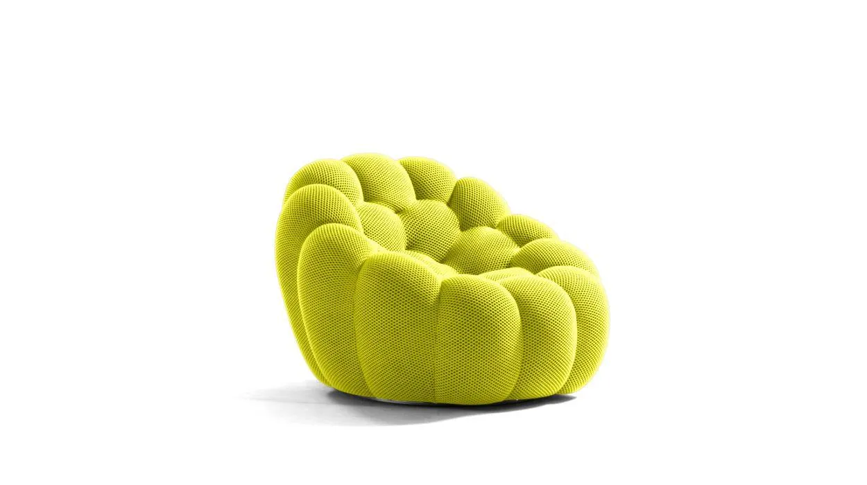 BUBBLE Pivoting armchair