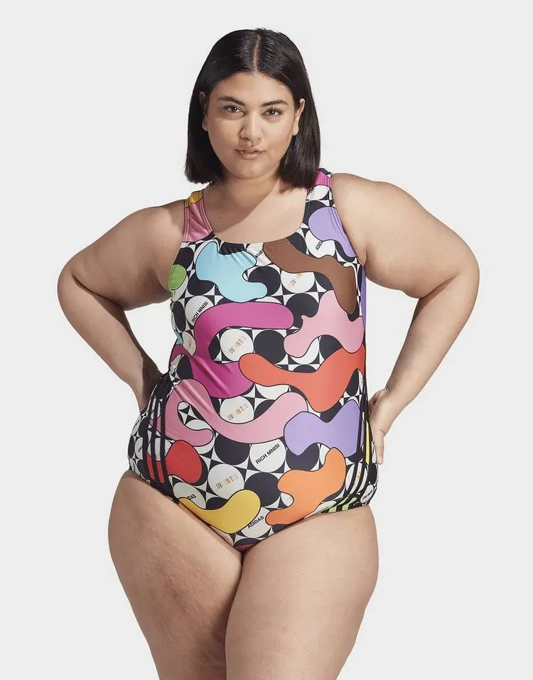 adidas Rich Mnisi Swimsuit (Plus Size)
