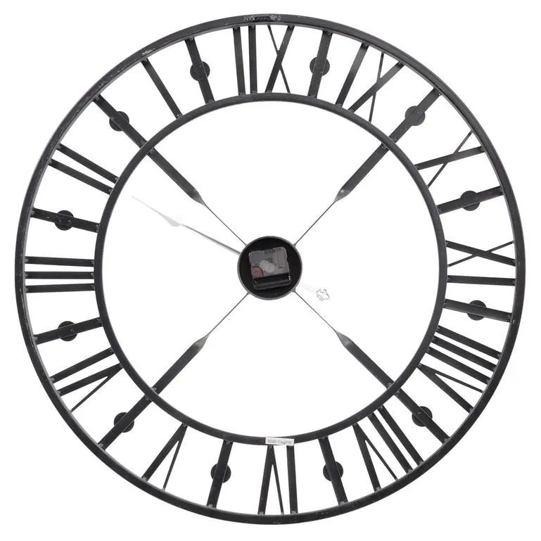 Rustic Skeleton Wall Clock