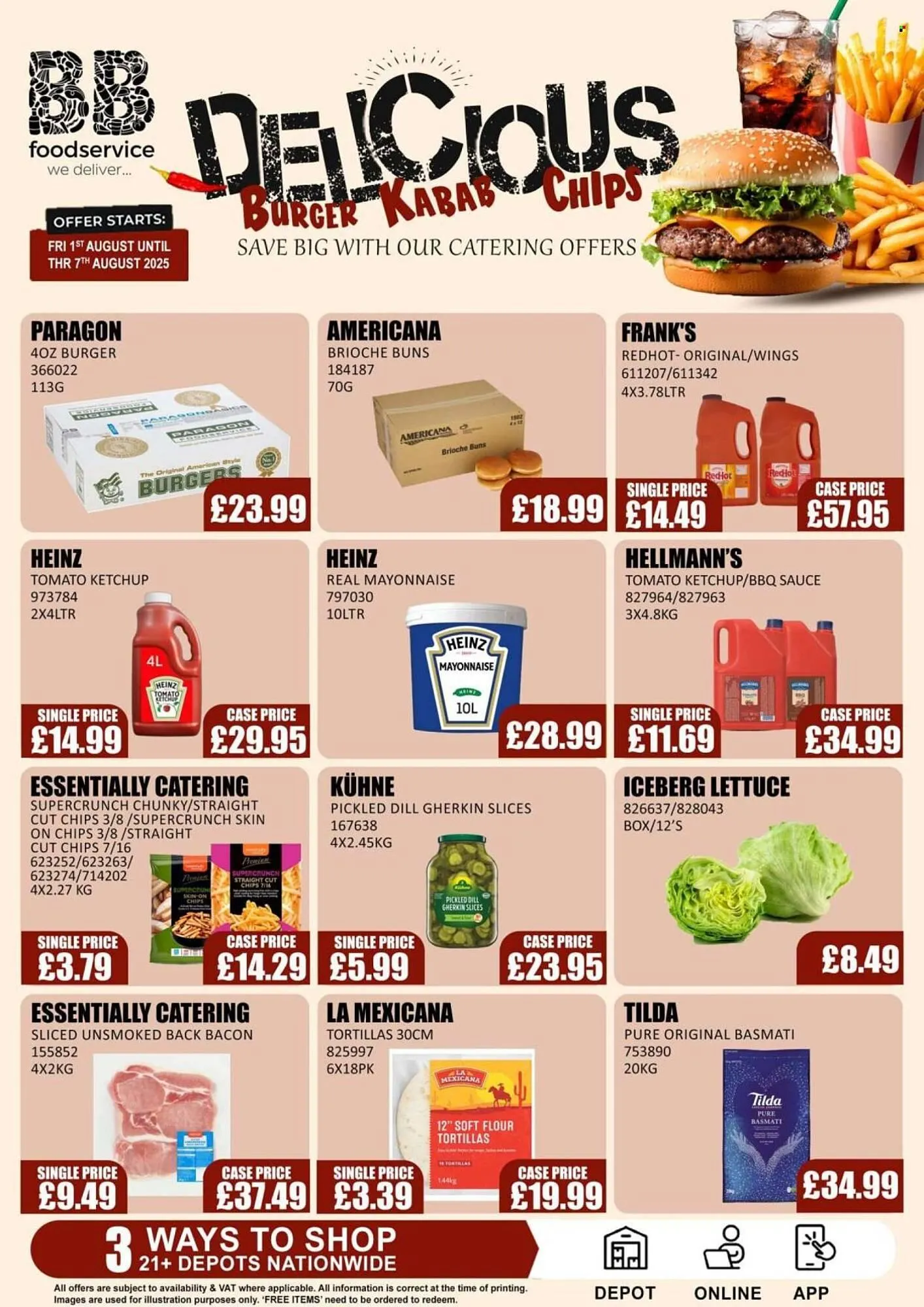 Bestway leaflet from 1 August to 7 August 2025 - Catalogue Page 1