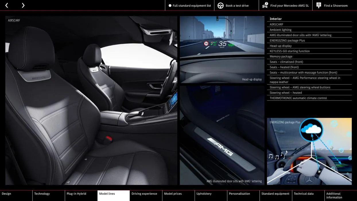 Mercedes-AMG SL from 10 August to 10 August 2025 - Catalogue Page 30