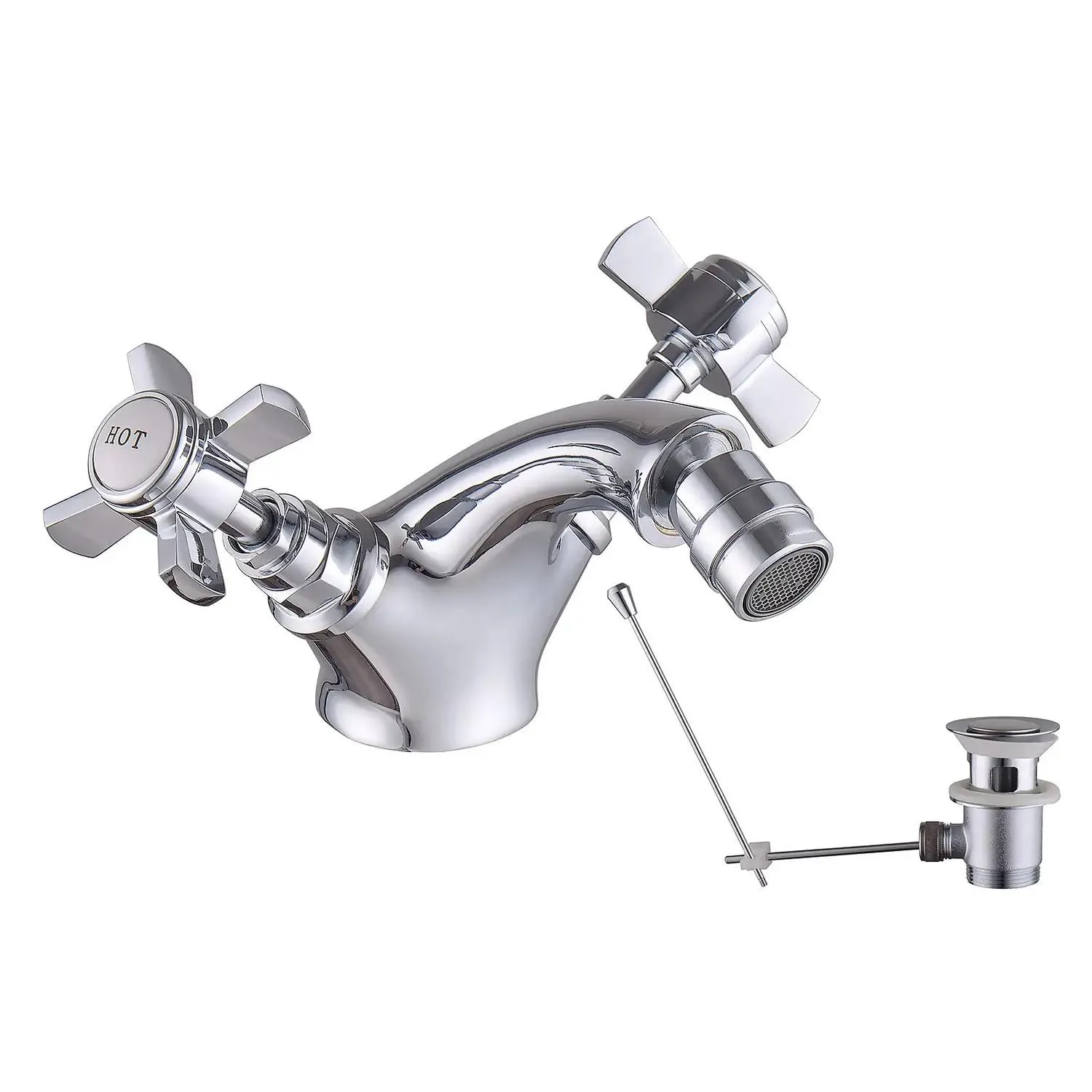 Bathstore Bensham 1895 Bidet Mixer - Chrome