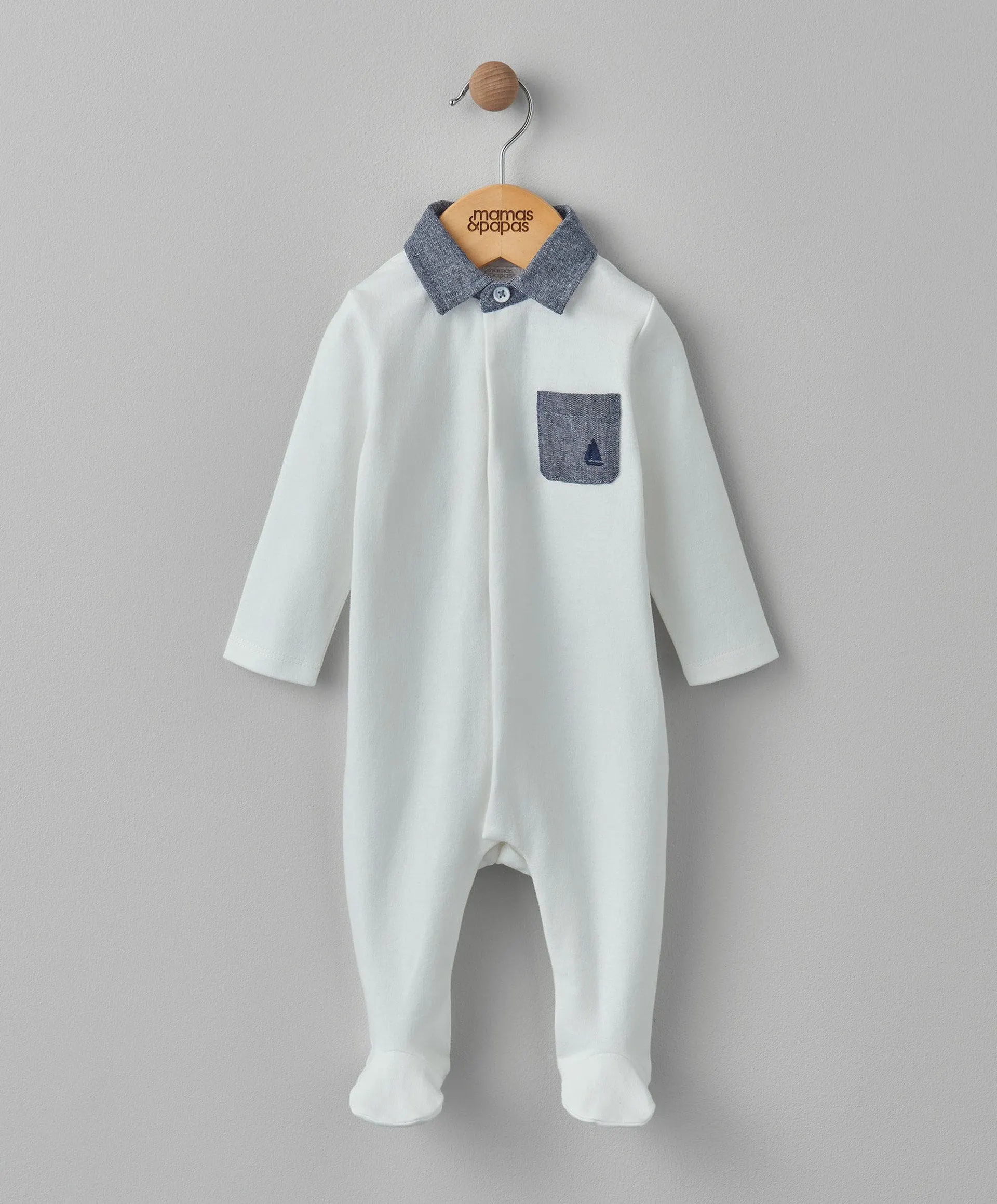 Chambray Detail All-In-One