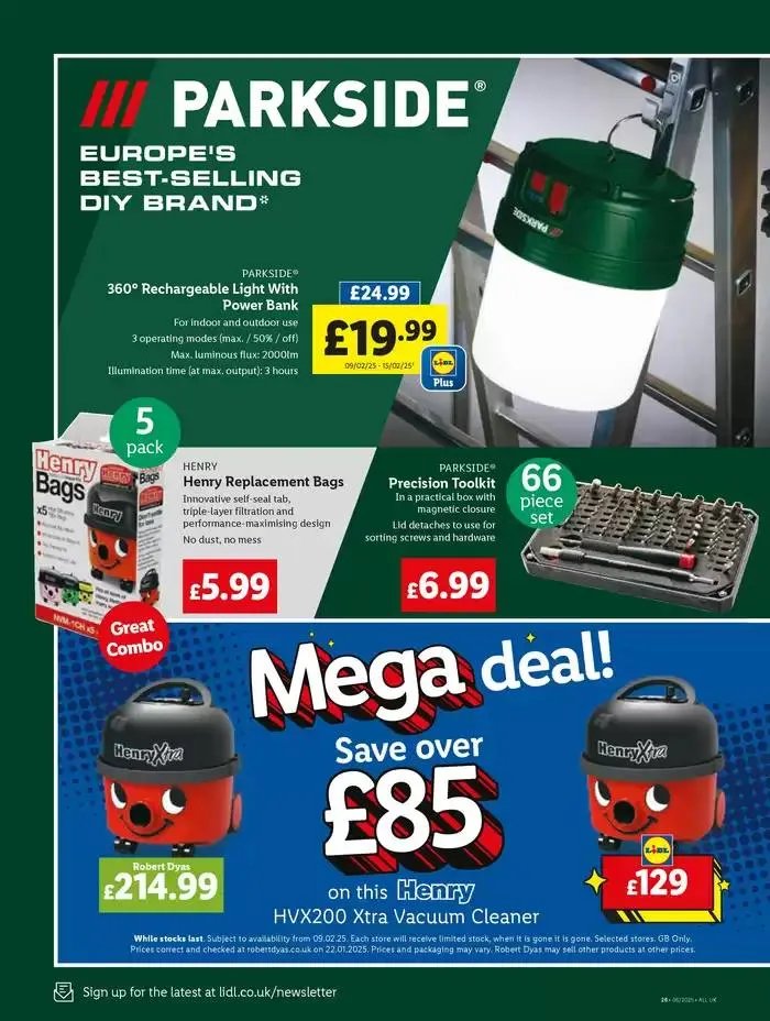 Great offer for bargain hunters from 6 February to 12 February 2025 - Catalogue Page 28