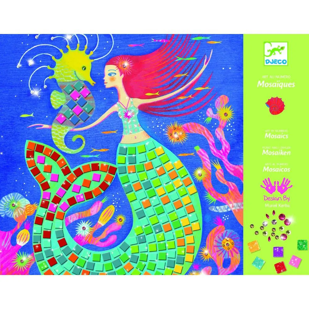 Djeco The mermaids song Mosaic kit