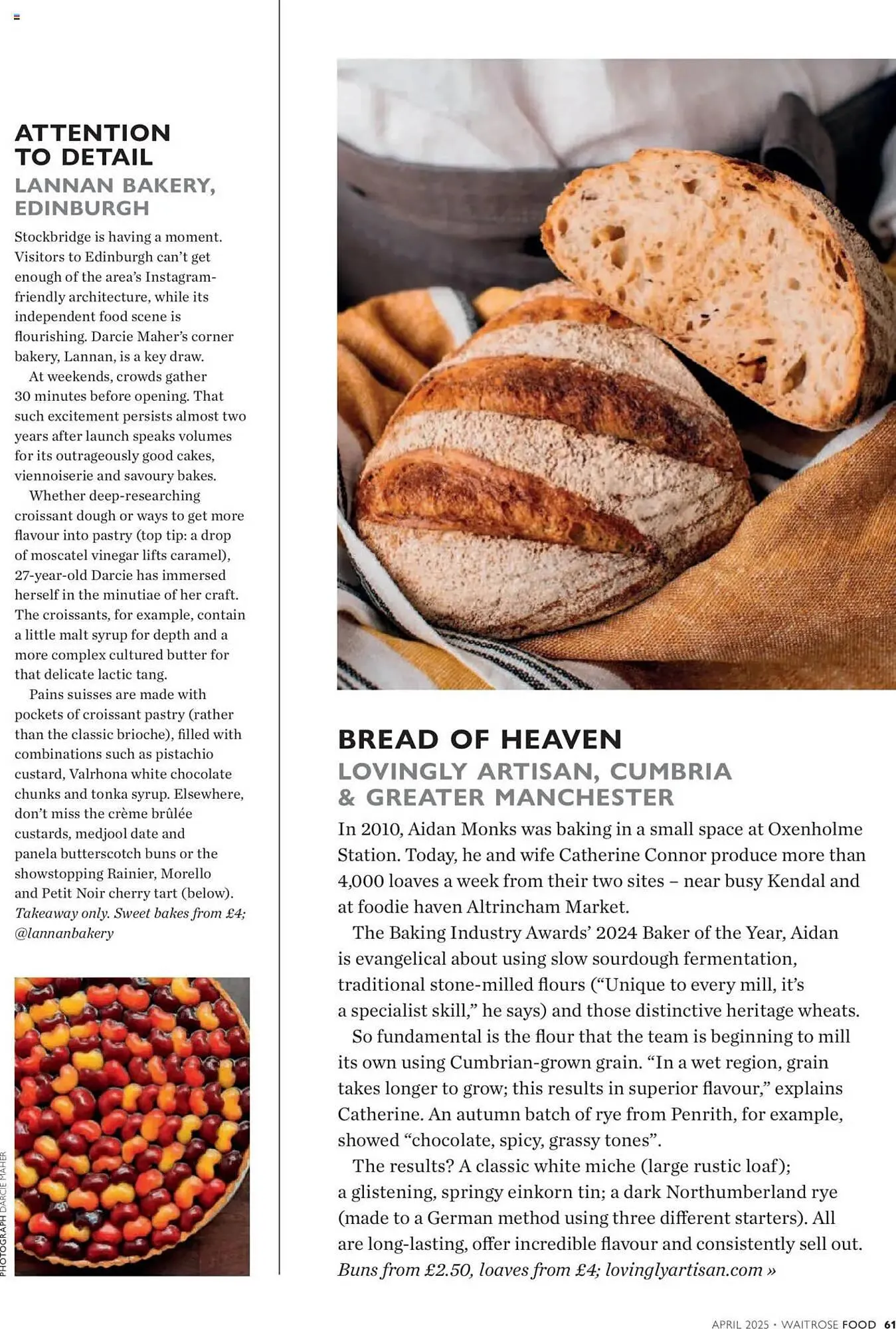 Waitrose leaflet from 26 March to 30 April 2025 - Catalogue Page 61