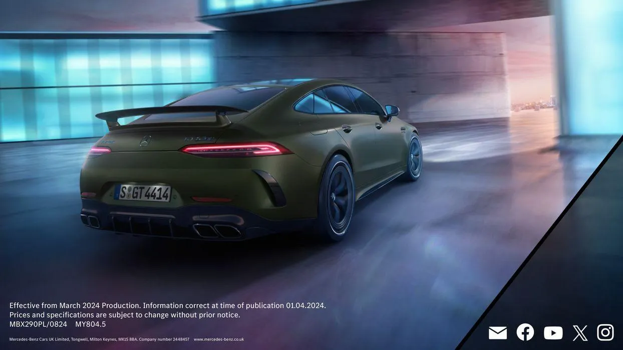 Mercedes-AMG GT 4-Door Coupé from 10 August to 10 August 2025 - Catalogue Page 44