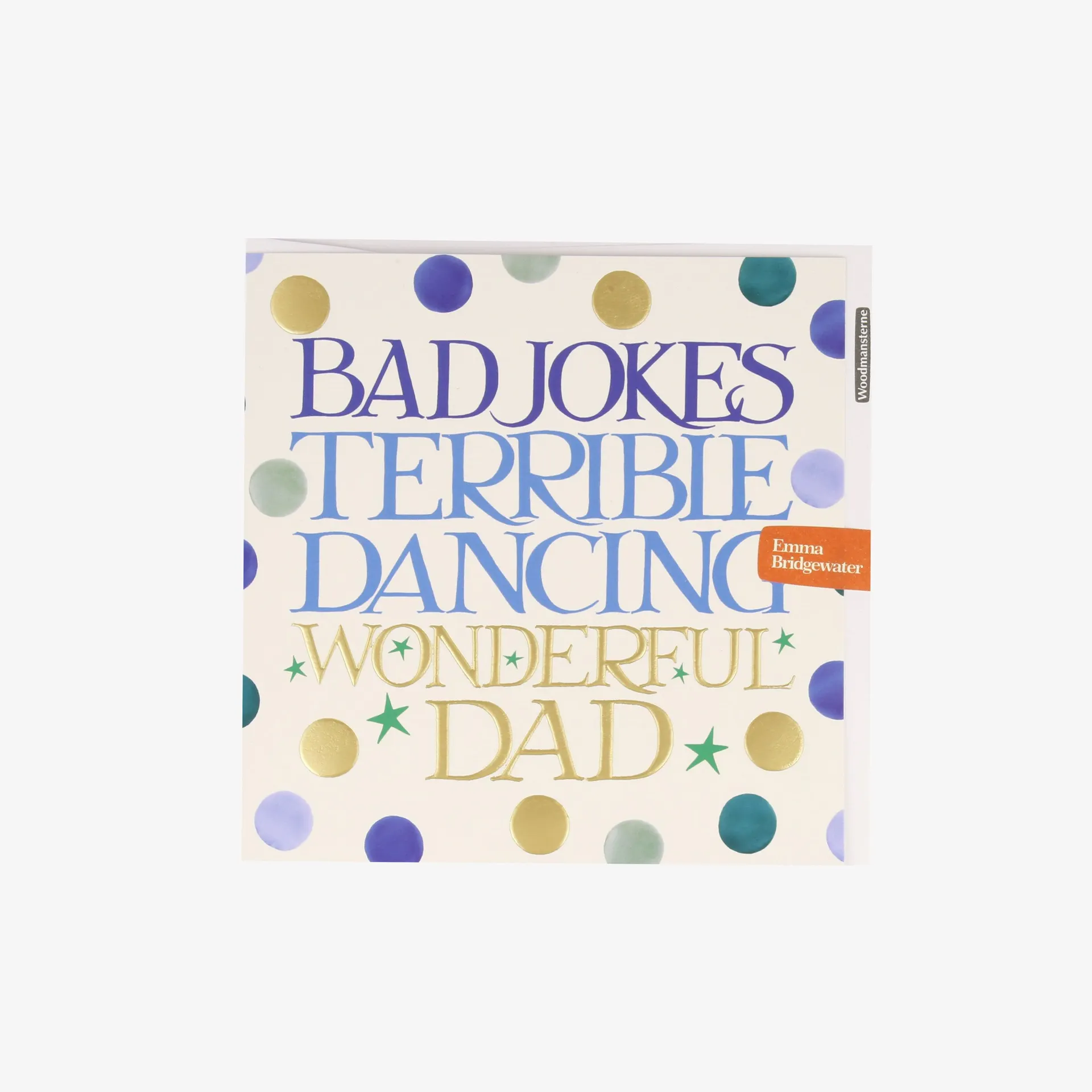 Wonderful Dad Dots Father's Day Card