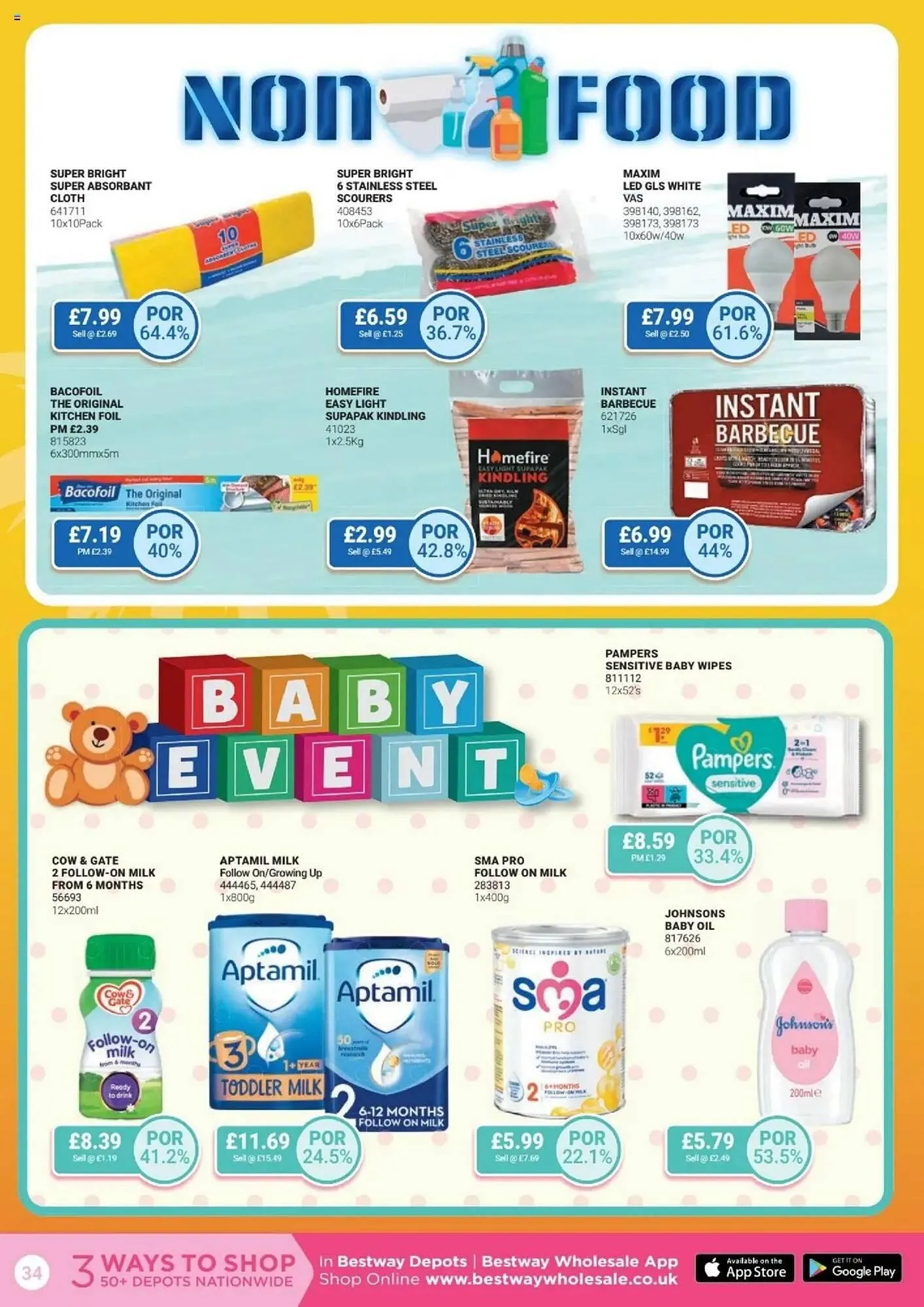 Bestway leaflet from 20 July to 14 August 2025 - Catalogue Page 34