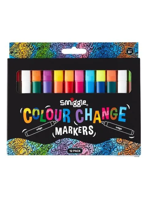 Colour Change Markers X12