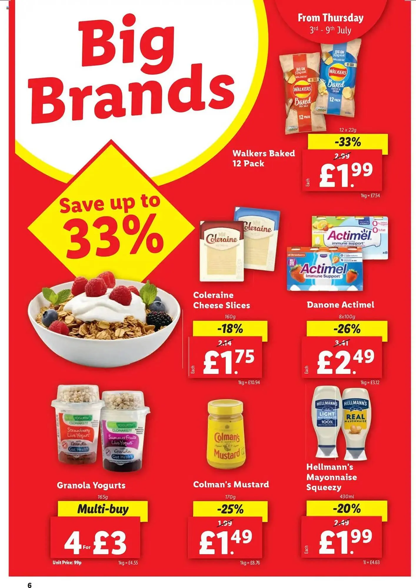 Lidl leaflet from 3 July to 9 July 2025 - Catalogue Page 6