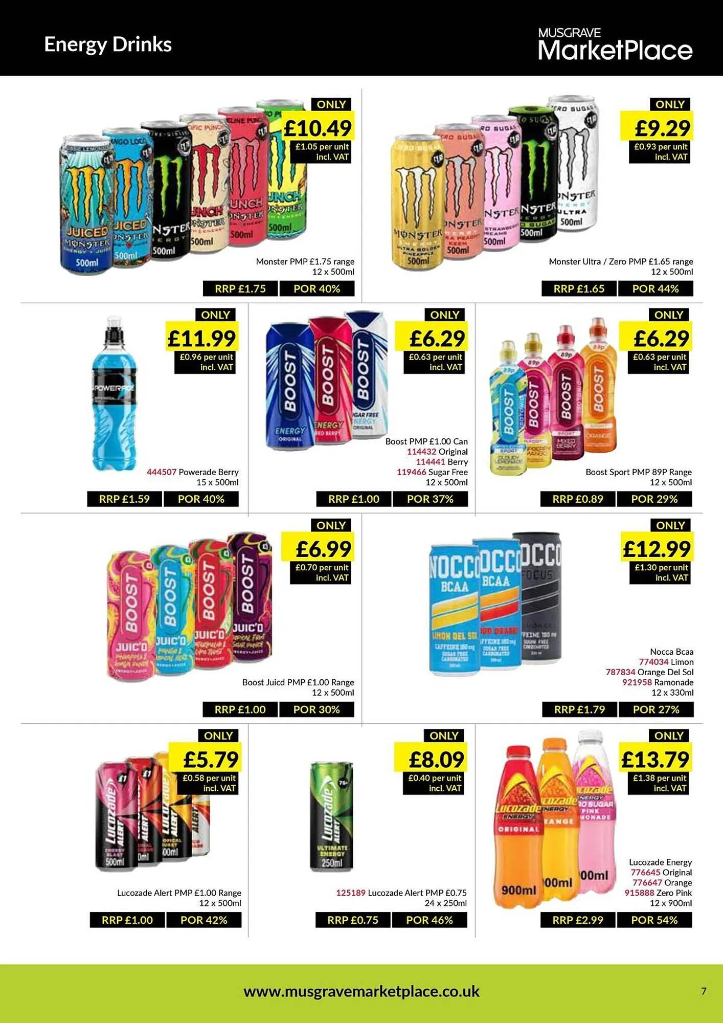 Musgrave MarketPlace leaflet from 3 June to 22 June 2025 - Catalogue Page 7