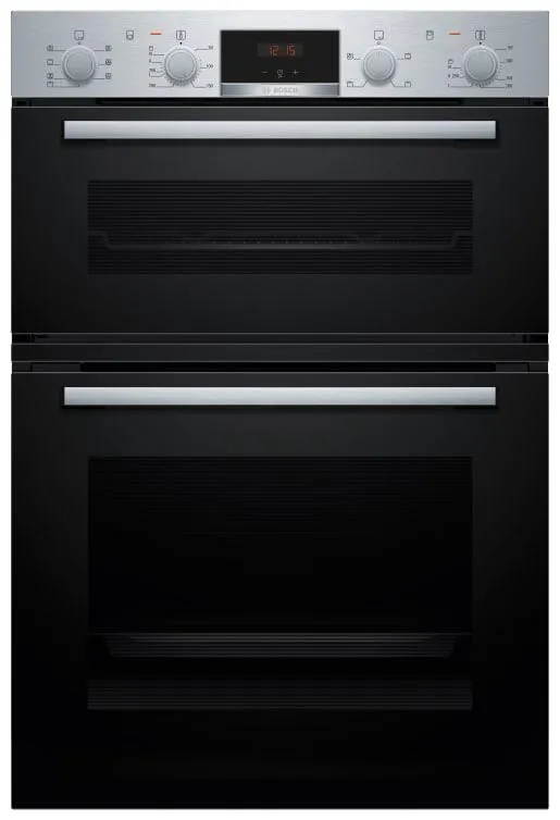 Bosch MBA533BS3B Series 4 Built-in Double Oven - Stainless Steel