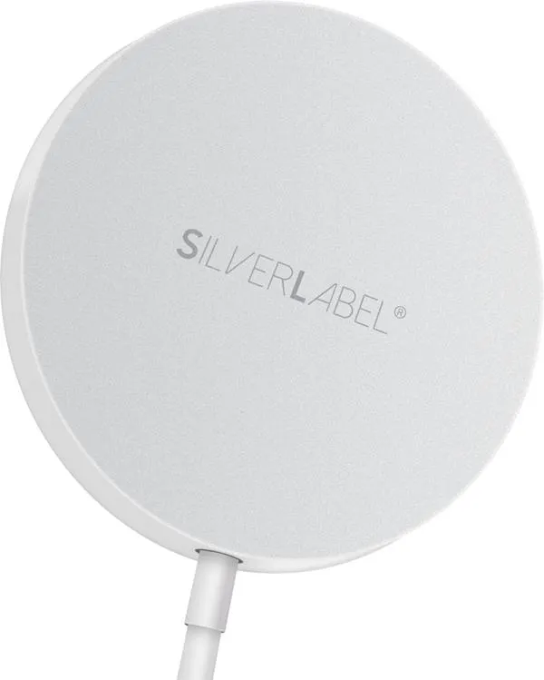 SilverLabel 15w Mag-Safe Charger White