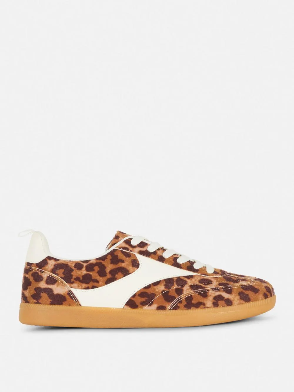 Leopard Low Top Trainers