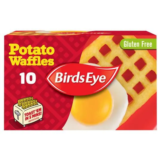 Birds Eye 10 The Original Potato Waffles 567g