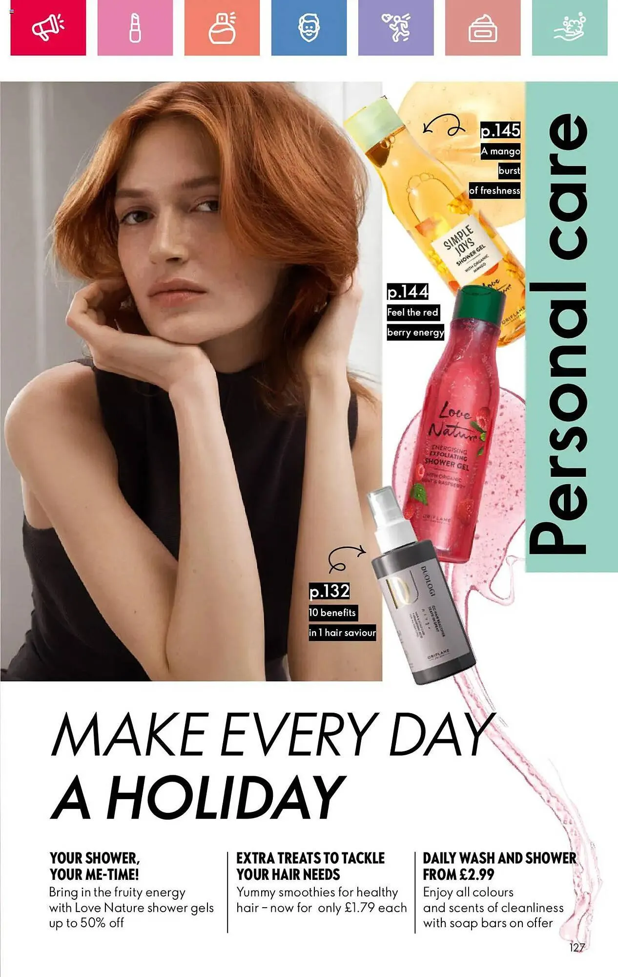 Oriflame leaflet from 10 July to 30 July 2025 - Catalogue Page 127