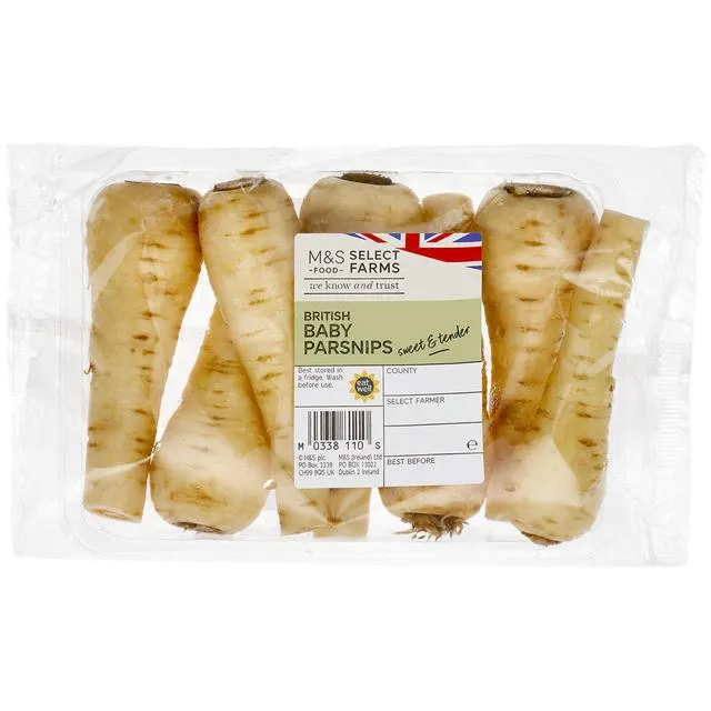 M&S British Baby Parsnips 300g