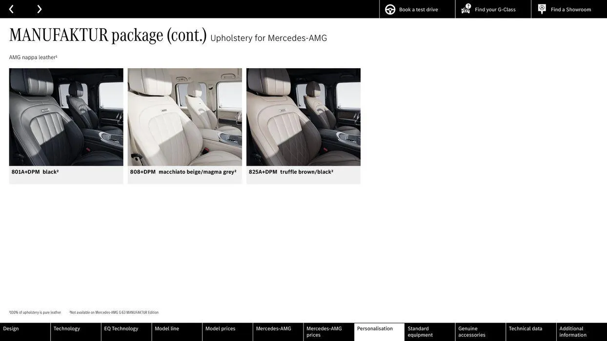 Mercedes Benz New G-Class from 8 August to 8 August 2025 - Catalogue Page 60