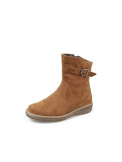 Ankle boots calf suede leather