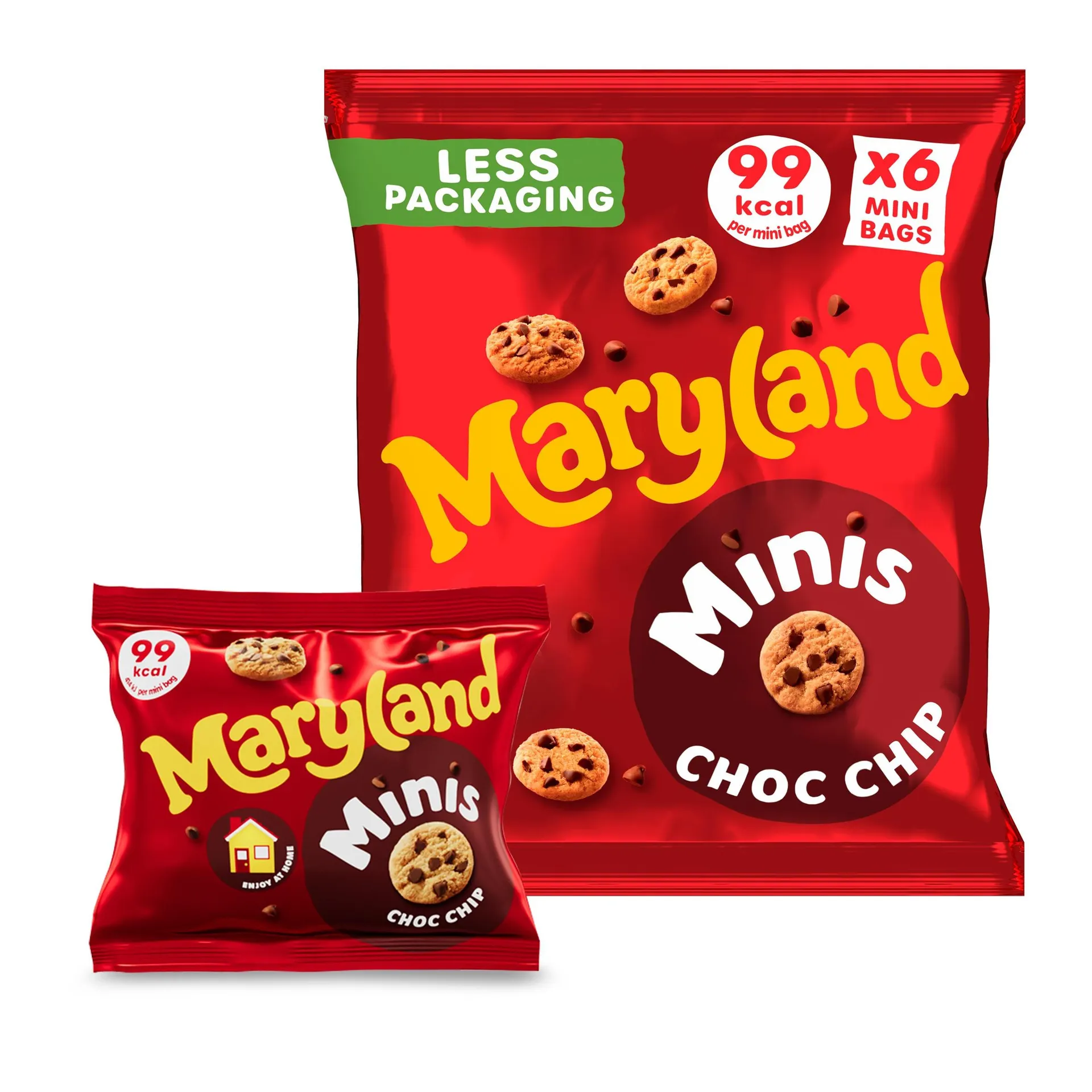 Maryland Cookies Minis Chocolate Chip 6 Multipacks