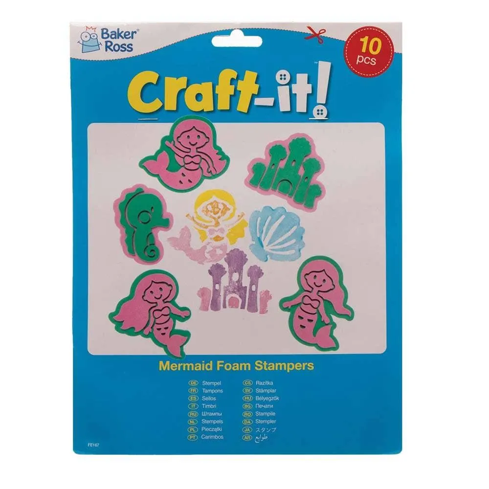 Mermaid Foam Stampers