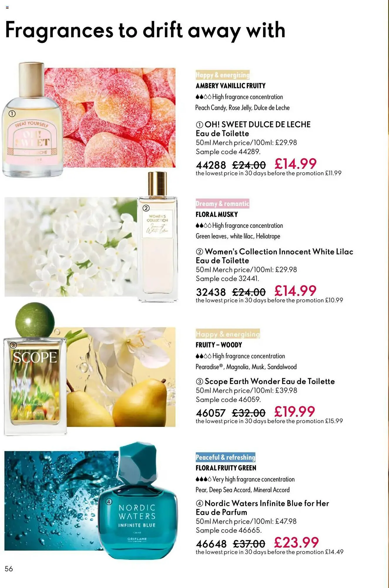 Oriflame catalogue from 12 November to 3 December 2025 - Catalogue Page 56