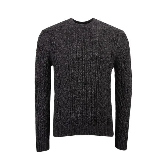 Mens Grey Jacob Crew Jumper