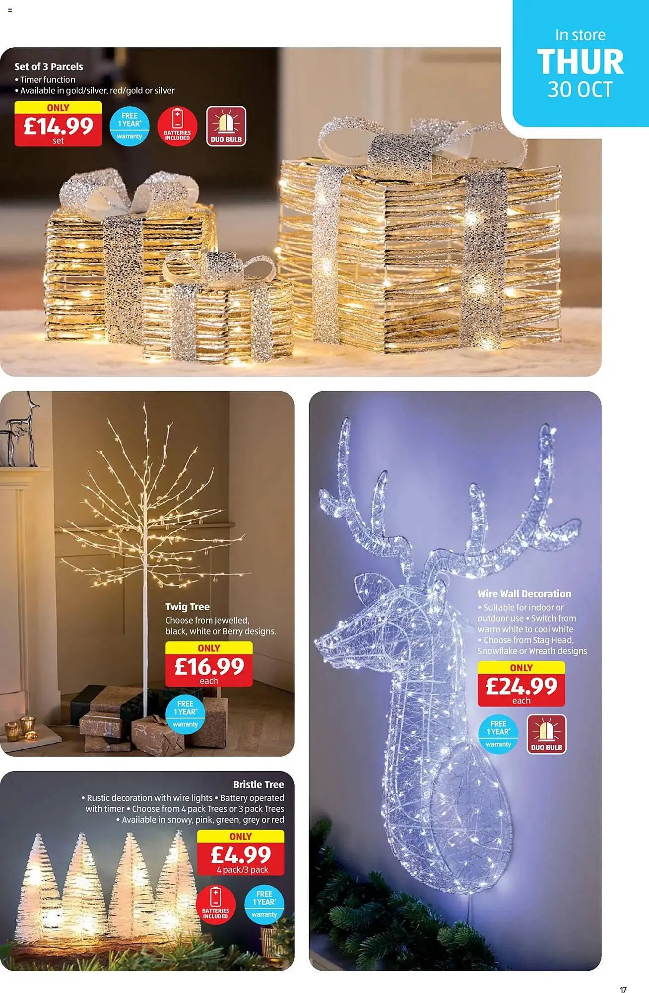 Aldi leaflet from 30 October to 5 November 2025 - Catalogue Page 17