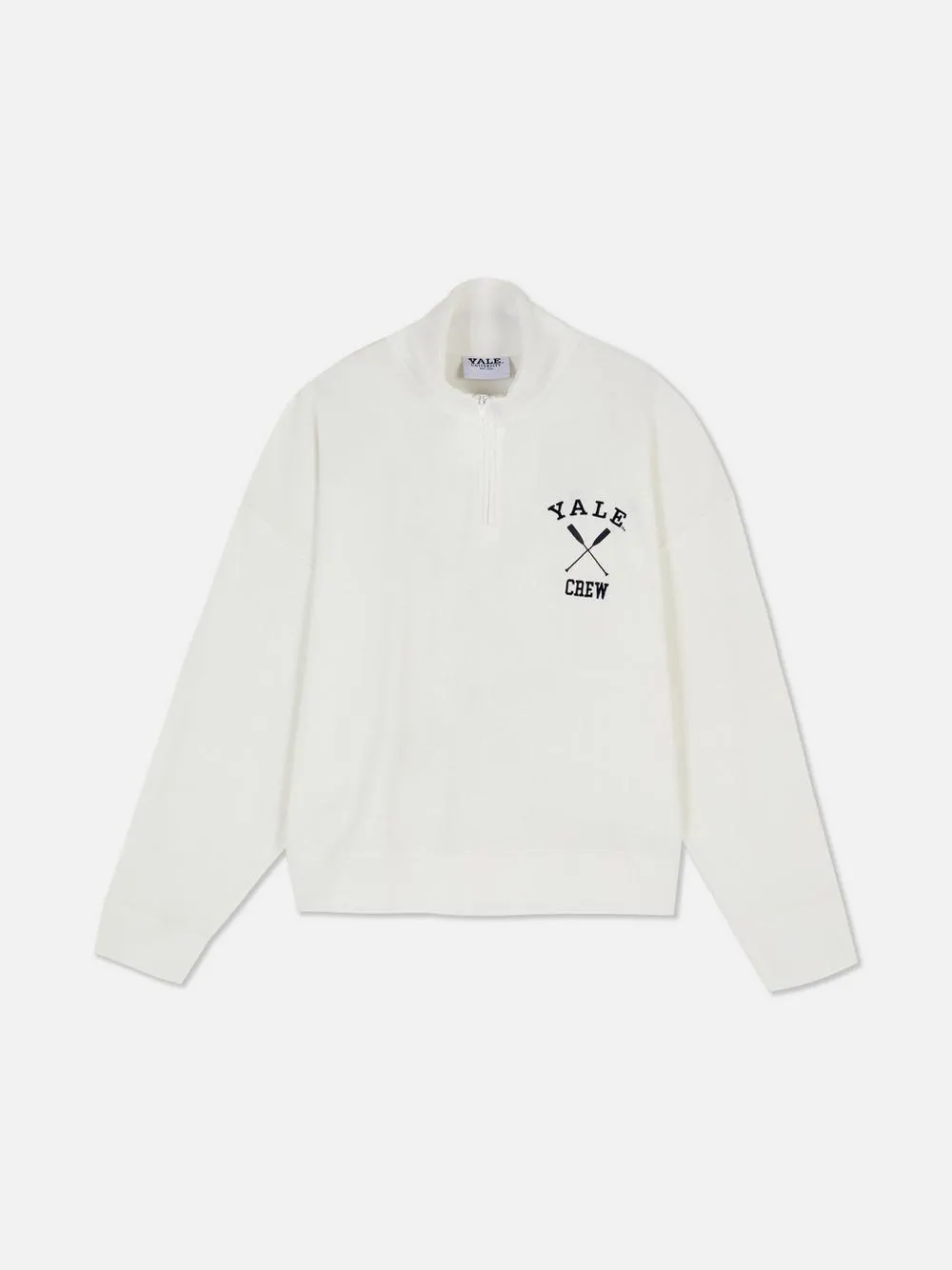 Yale Waffle Half Zip Jumper